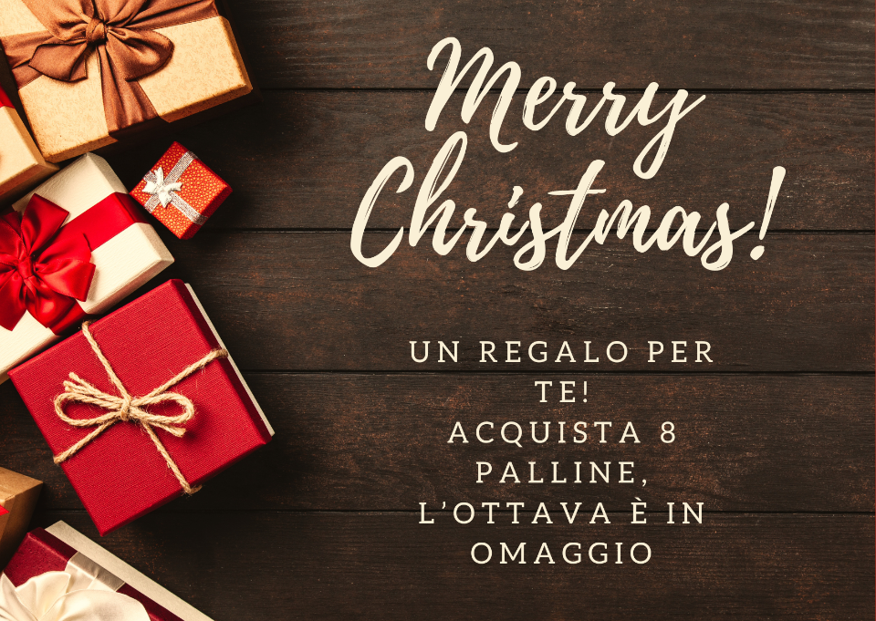 Palline di Natale in ceramica a goccia Produzione artigianale di Caltagirone 10cm