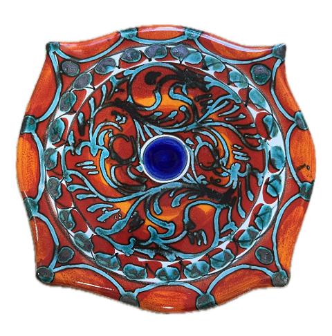 Sottopentola Produzione artigianale Santo Stefano di Camastra Lunghezza 17cm