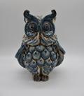 Civetta in ceramica Produzione artigianale di Caltagirone h.15 cm