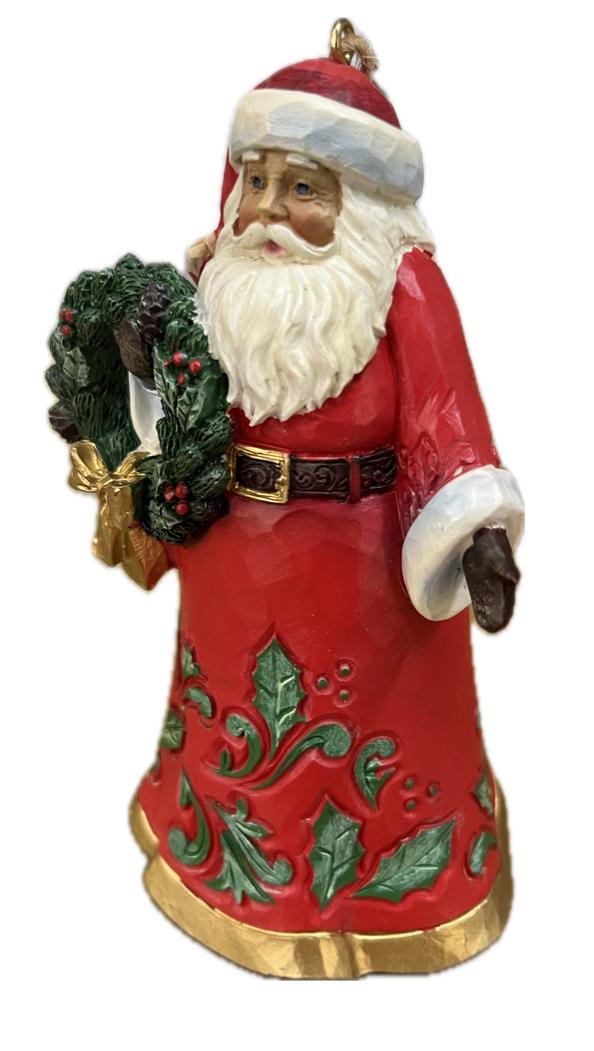 Babbo Natale Jim Shore H 12cm
