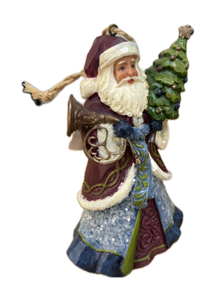 Babbo Natale Jim Shore H 13cm