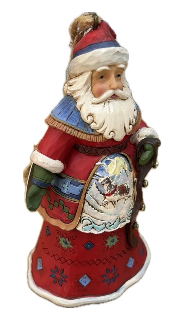 Babbo Natale Jim Shore H 13cm
