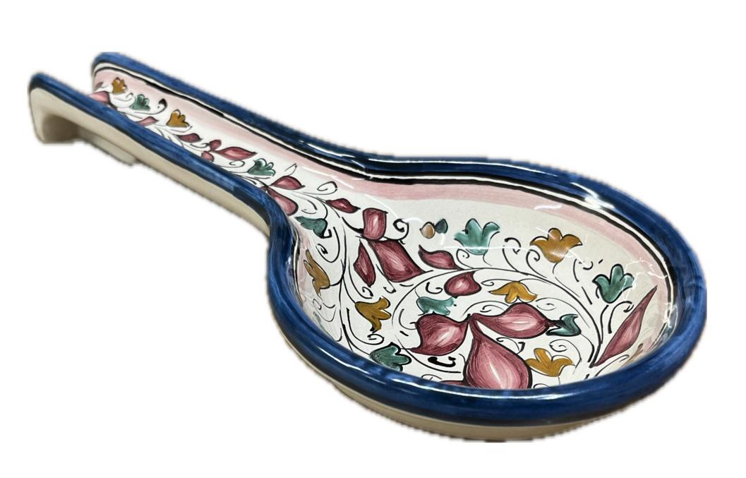 Poggiamestolo Produzione artigianale di Caltagirone Lunghezza 31cm