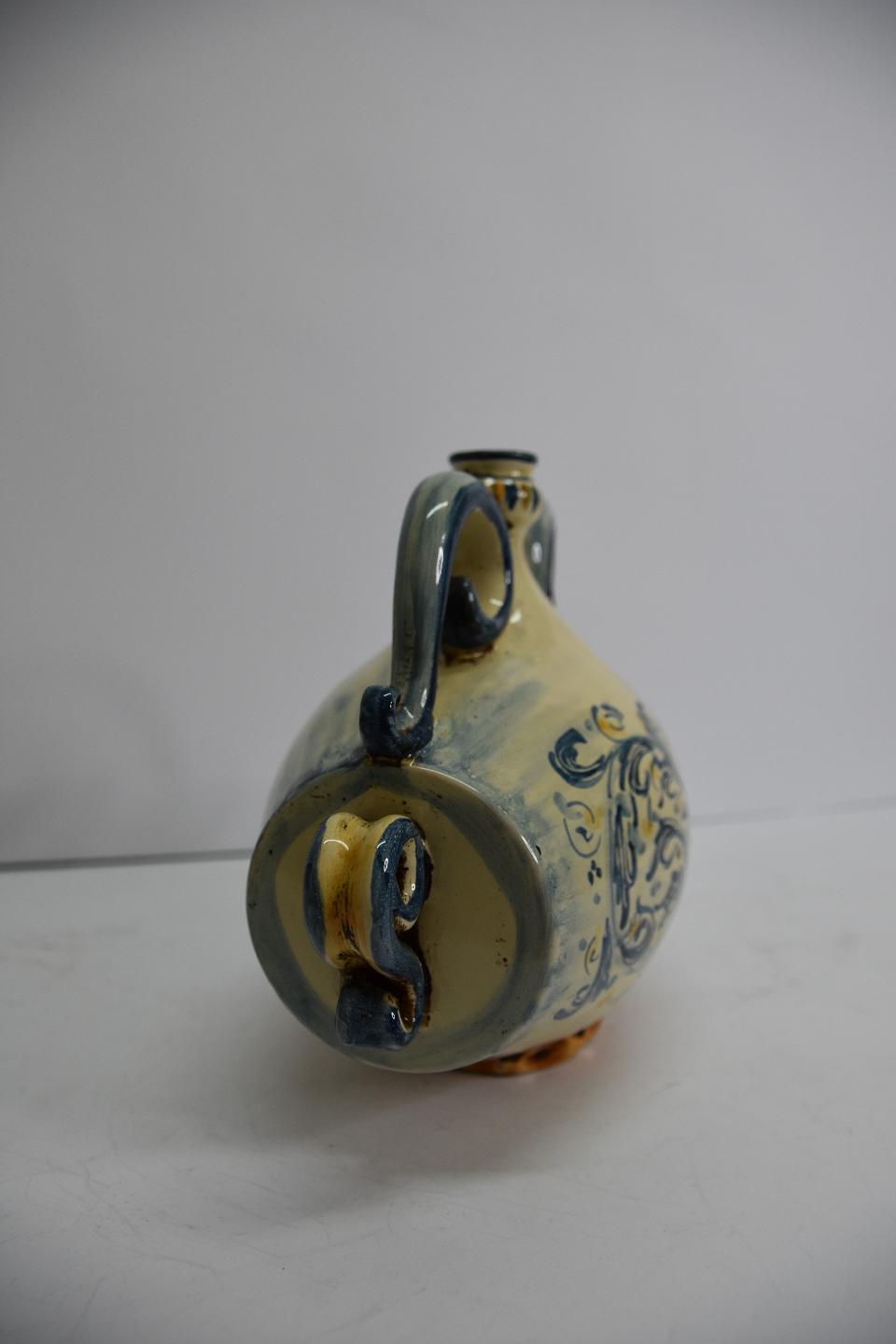 Scaldamani in ceramica Produzione artigianale di Caltagirone  h.23