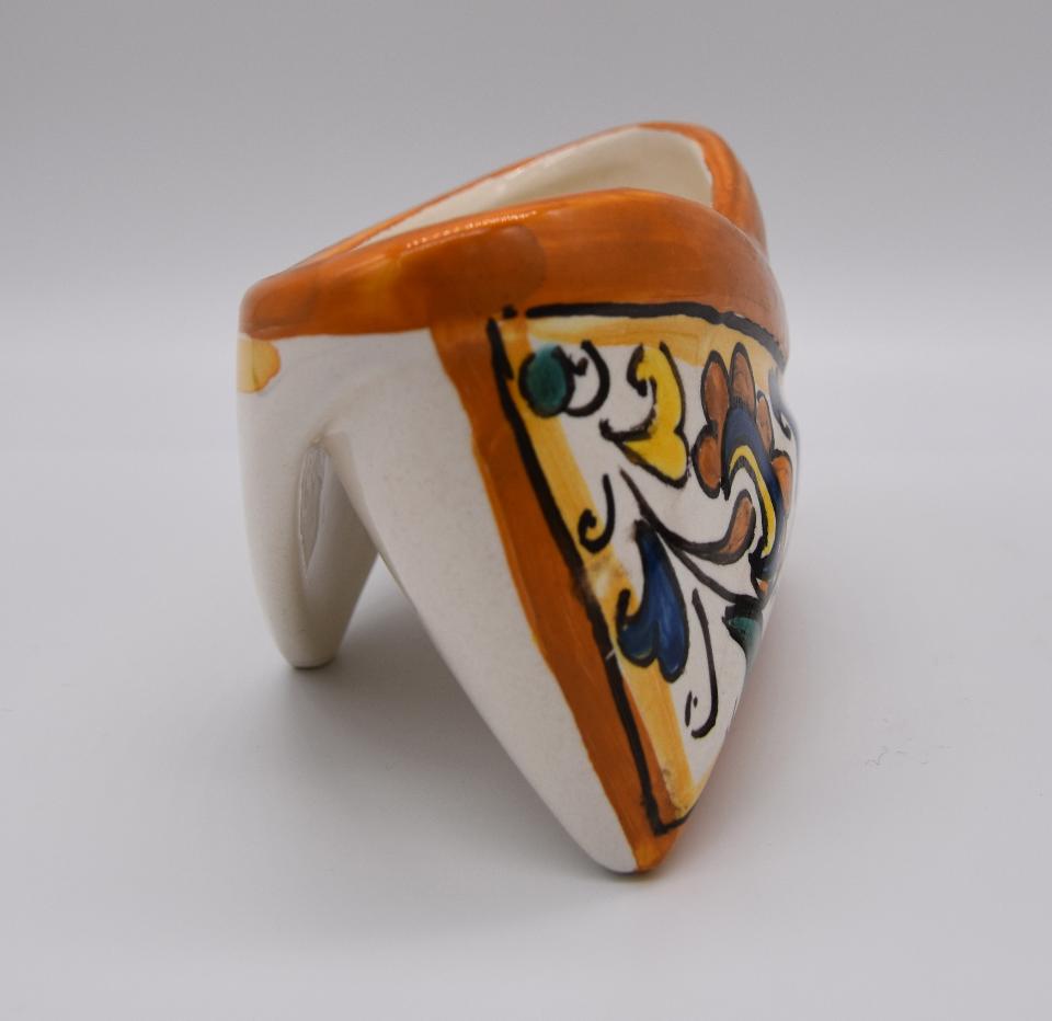 Porta biglietti da visita Produzione artigianale di Caltagirone h.6/7 cm