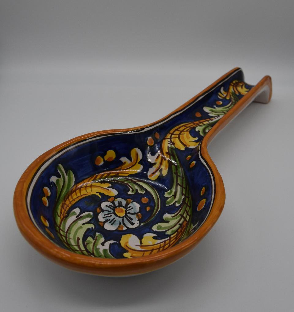 Poggiamestolo Produzione artigianale di Caltagirone 30cm