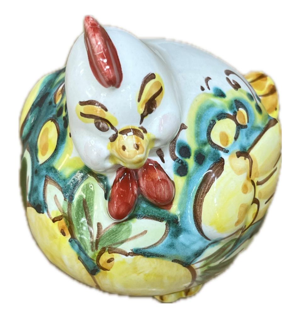 Chioccia Produzione artigianale di Caltagirone H 11cm