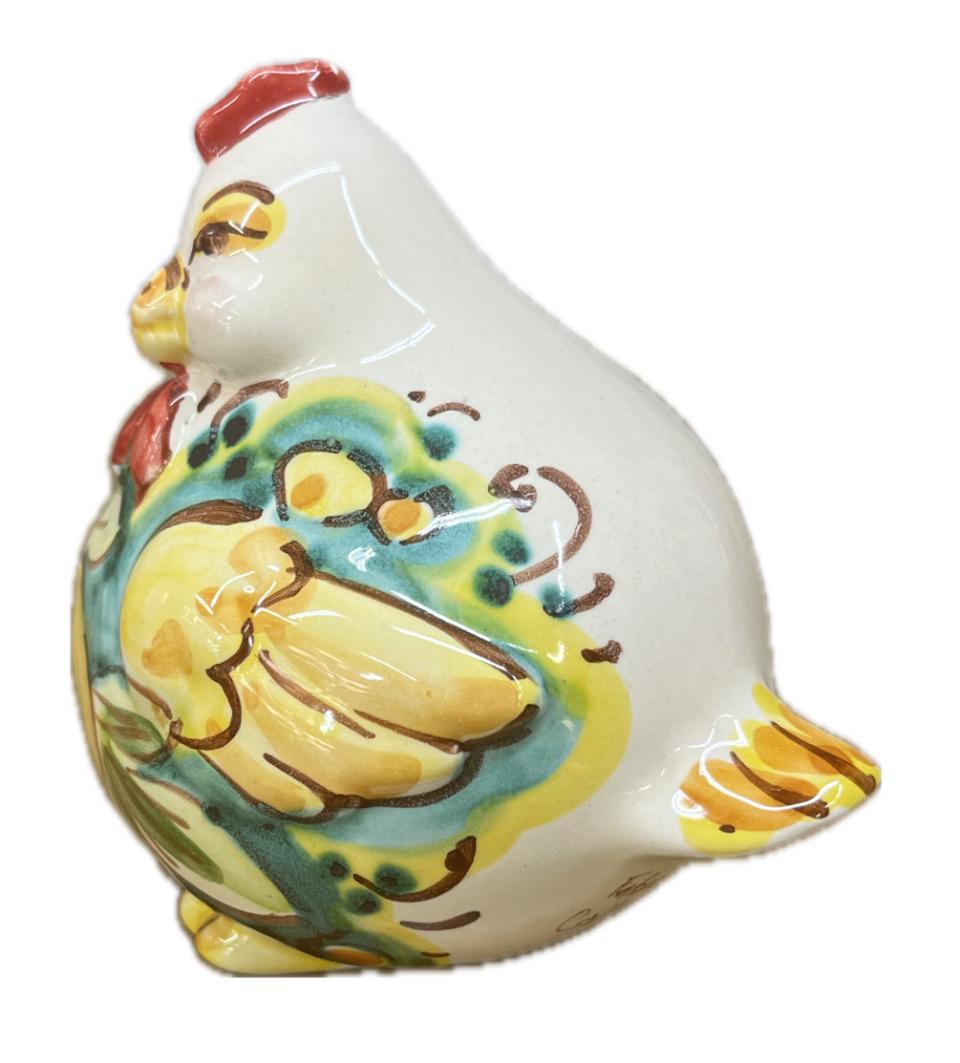 Chioccia Produzione artigianale di Caltagirone H 11cm