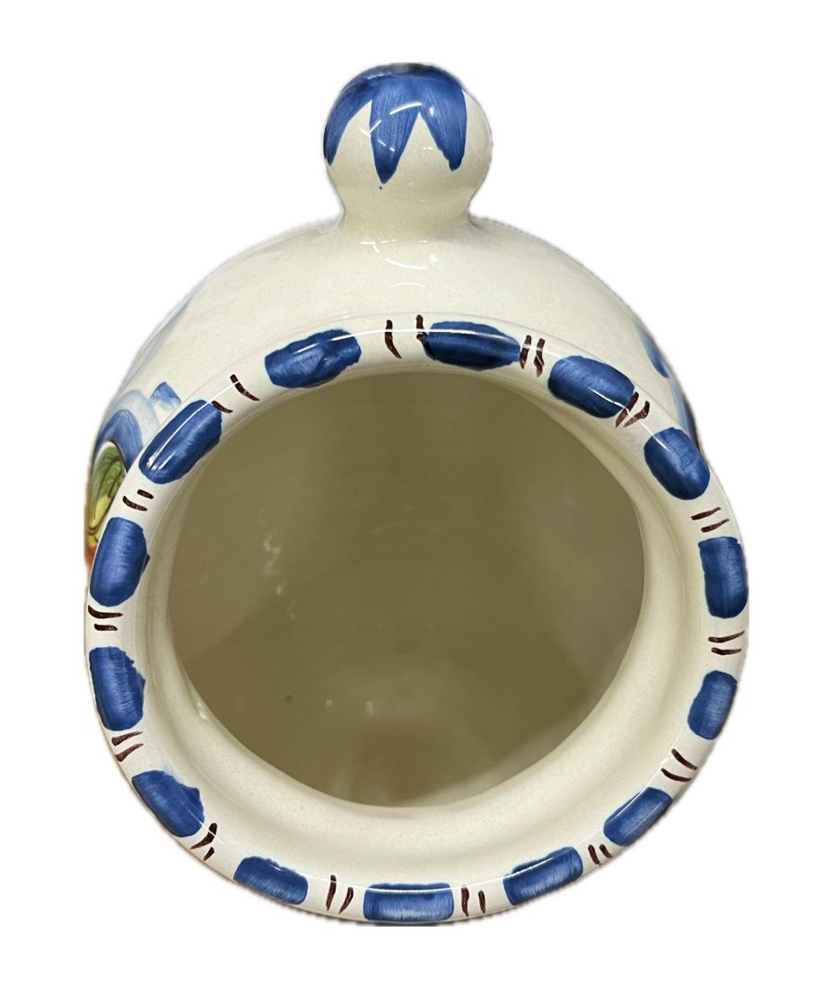 Saliera a salvadanaio Produzione artigianale di Caltagirone H 20cm