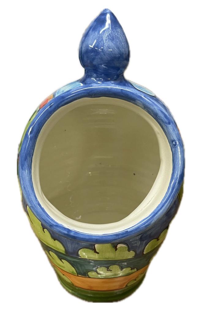 Saliera a salvadanaio Produzione artigianale di Caltagirone H 25cm