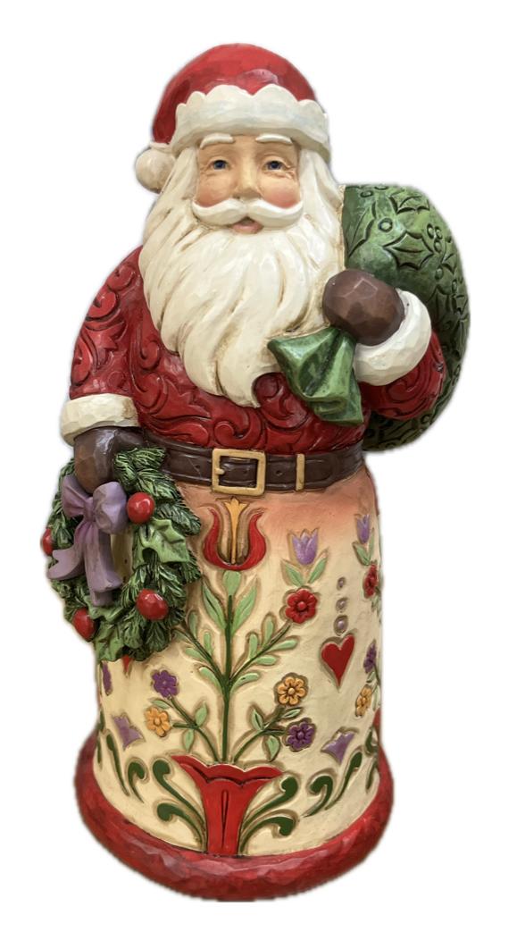 Babbo Natale Jim Shore H 20cm