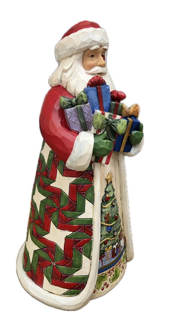 Babbo Natale Jim Shore H 24cm
