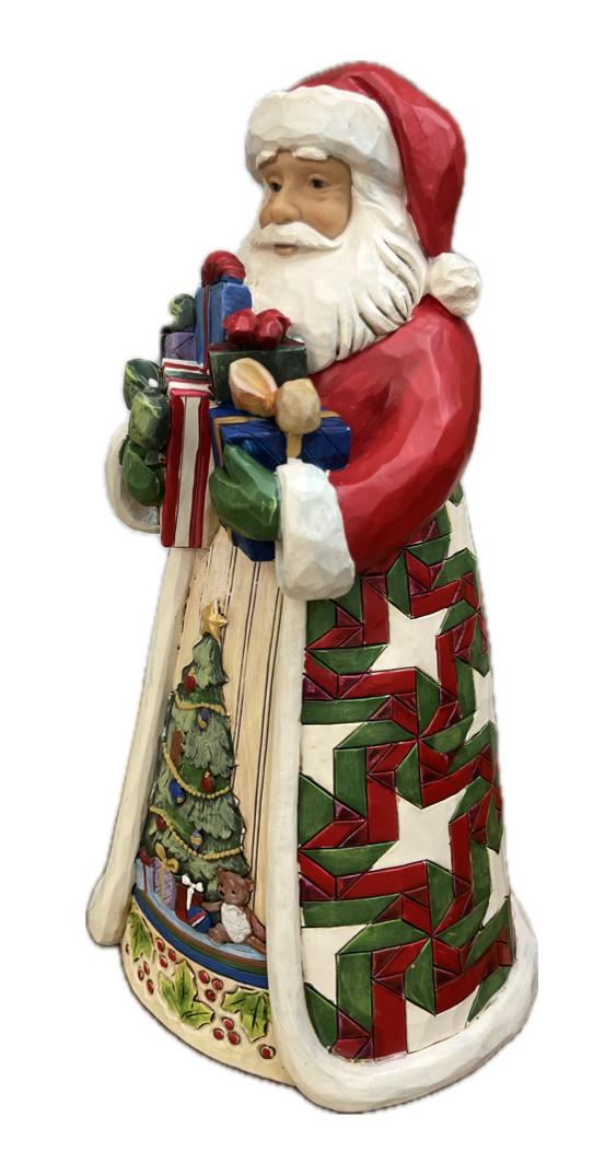 Babbo Natale Jim Shore H 24cm