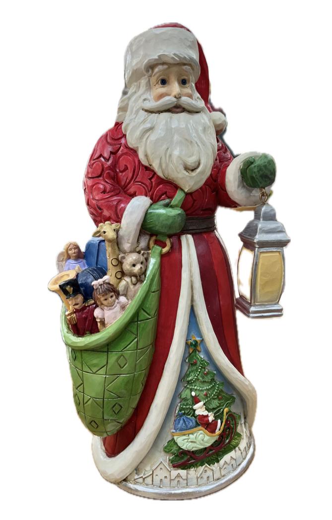 Babbo Natale Jim Shore H 25cm