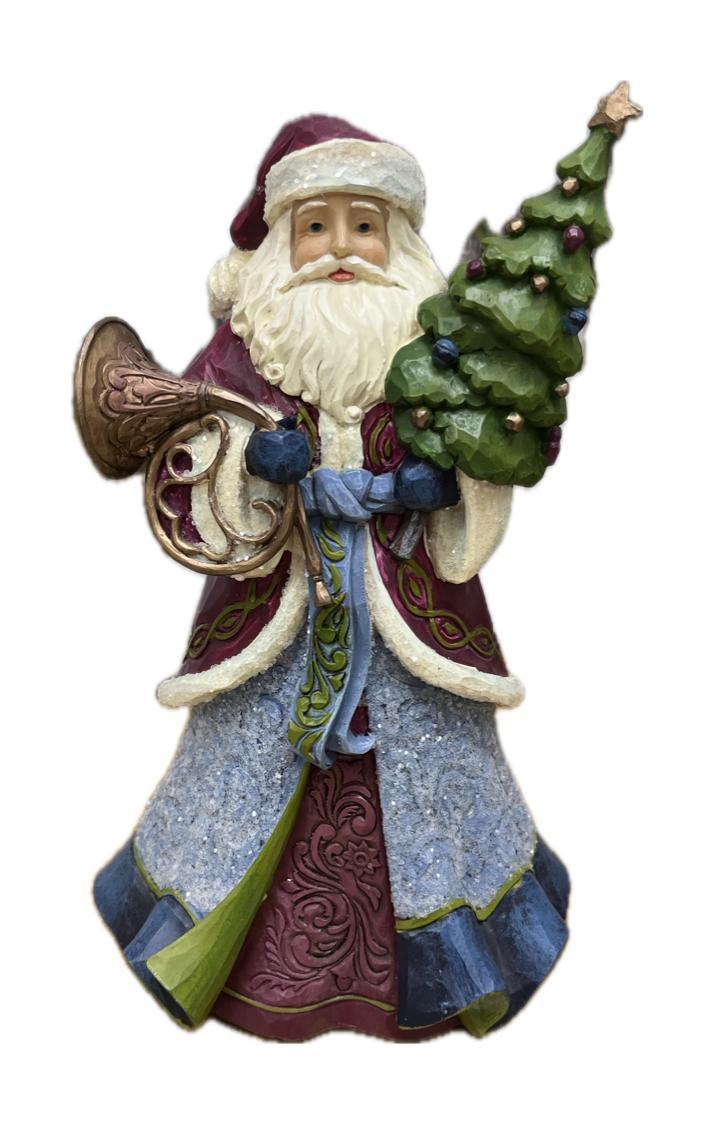 Babbo Natale Jim Shore H 27cm
