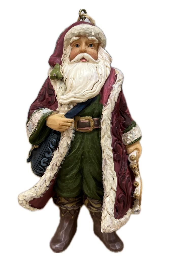 Babbo Natale Jim Shore H 12cm