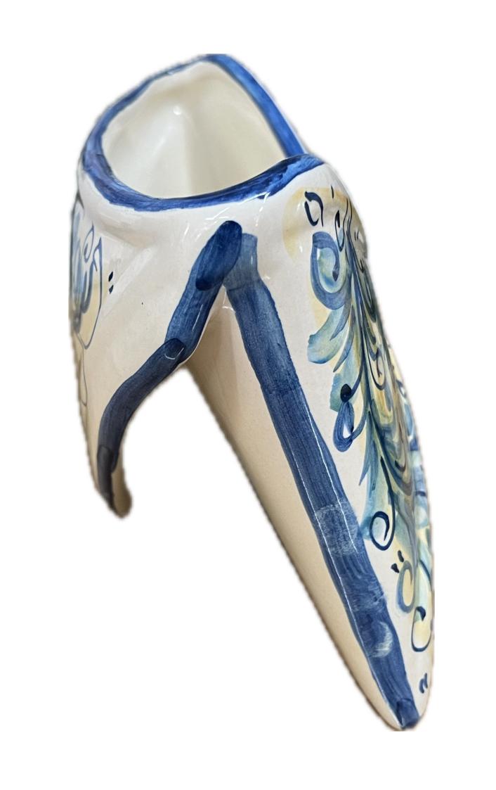 Porta lettere in ceramica Produzione artigianale di Caltagirone H 18cm