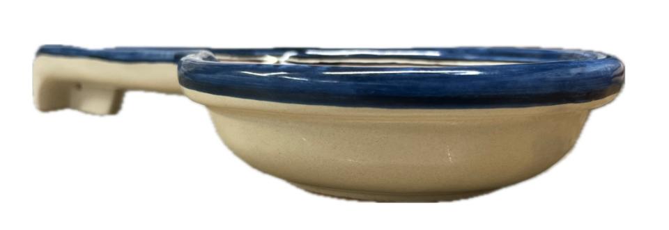Poggiamestolo Produzione artigianale di Caltagirone Lunghezza 31cm