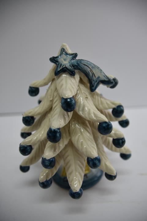 Albero di Natale in ceramica Produzione artigianale di Caltagirone  h.17