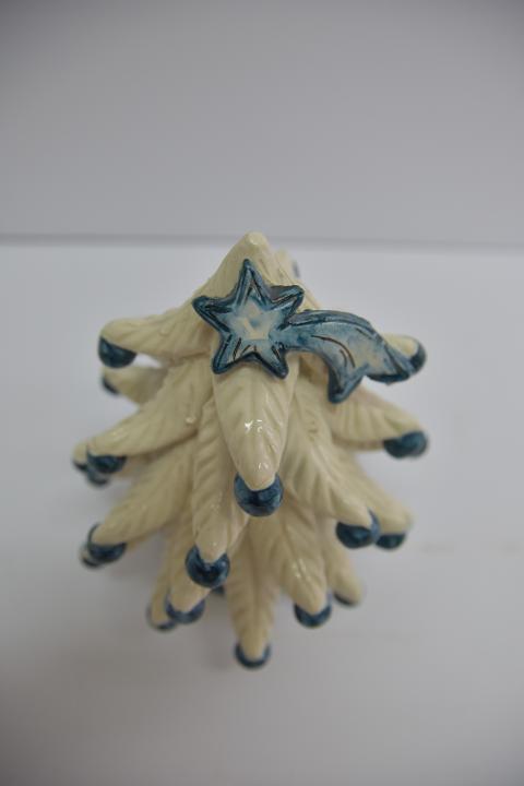 Albero di Natale in ceramica Produzione artigianale di Caltagirone  h.17