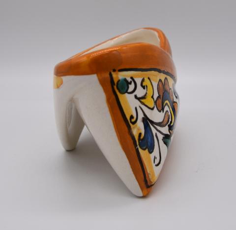Porta biglietti da visita Produzione artigianale di Caltagirone h.6/7 cm