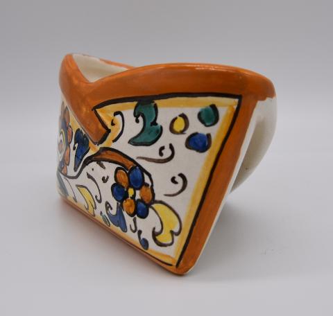 Porta biglietti da visita Produzione artigianale di Caltagirone h.6/7 cm