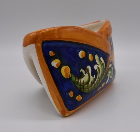 Porta biglietti da visita Produzione artigianale di Caltagirone h.6/7 cm