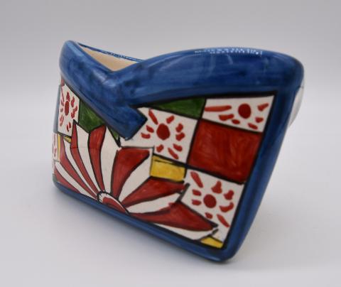 Porta biglietti da visita Produzione artigianale di Caltagirone h.6/7 cm
