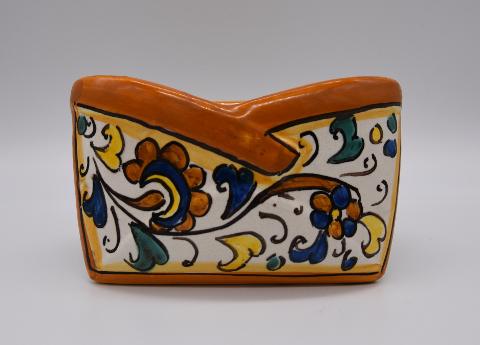 Porta biglietti da visita Produzione artigianale di Caltagirone h.6/7 cm