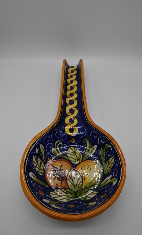 Poggiamestolo Produzione artigianale di Caltagirone 30cm