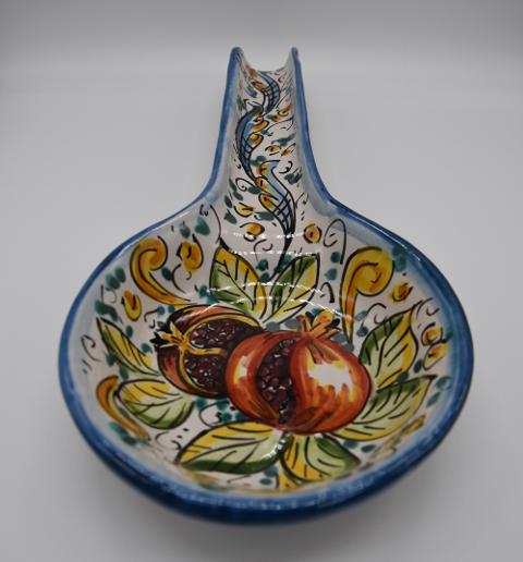 Poggiamestolo Produzione artigianale di Caltagirone 30cm