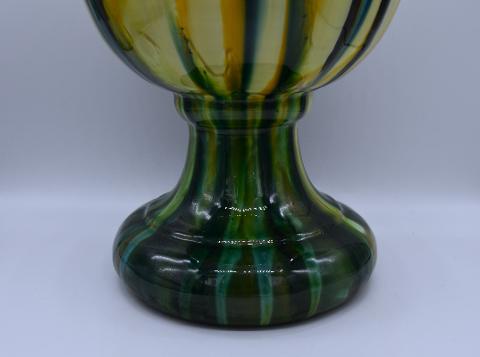 Pigna liscia kaleido Produzione artigianale di Santo Stefano di Camastra h.30 cm