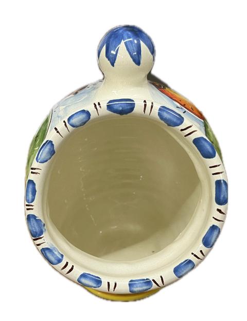 Saliera a salvadanaio Produzione artigianale Santo Stefano di Camastra H 20cm