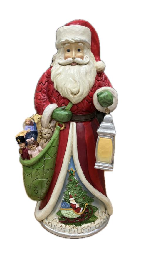 Babbo Natale Jim Shore H 25cm