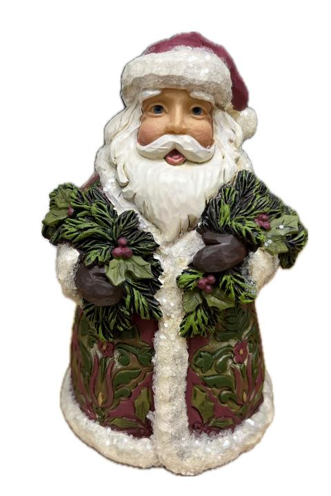 Babbo Natale Jim Shore H 14cm