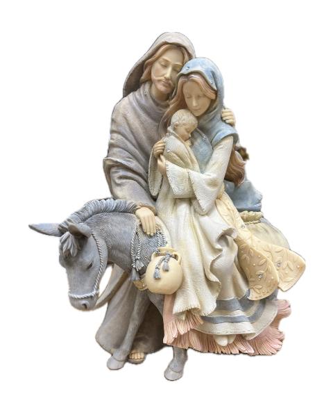 Sacra famiglia Jim Shore H 25cm