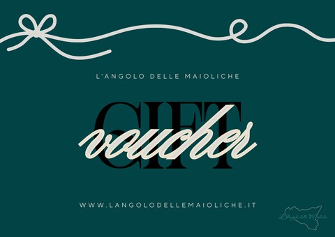 Buono Regalo - L'Angolo delle Maioliche Produzione artigianale Personalizzabile