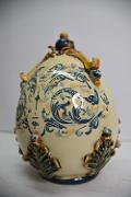 Uovo in ceramica Produzione artigianale di Caltagirone h.22