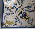 Svuota tasche/Porta caramelle in ceramica Produzione artigianale di Caltagirone 21 x 21