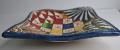 Svuota tasche/Porta caramelle in ceramica Produzione artigianale di Caltagirone 21 x 21