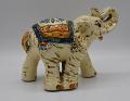 Elefante in ceramica Produzione artigianale di Caltagirone h.10 cm