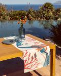 Table runner Sirena Made in Italy Puro lino 100%
