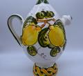 Bummulo malandrino con limoni Produzione artigianale di Santo Stefano di Camastra h.21 cm