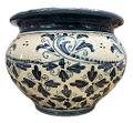 Portavaso cachepot in ceramica Produzione artigianale di Caltagirone H 25cm