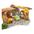 Presepe in ceramica siciliana natività Produzione artigianale di Caltagirone h.15cm