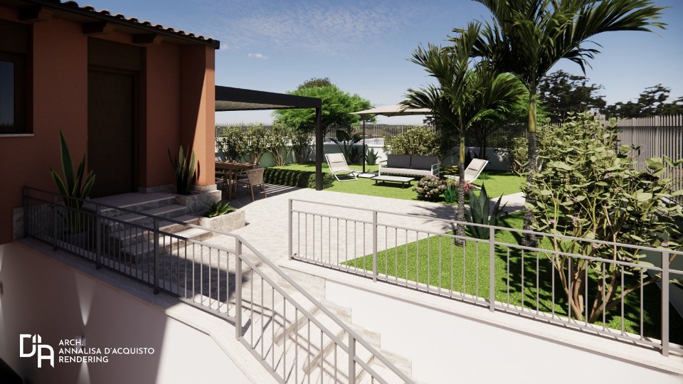 Porzione di villa in Vendita a Palermo Cardillo