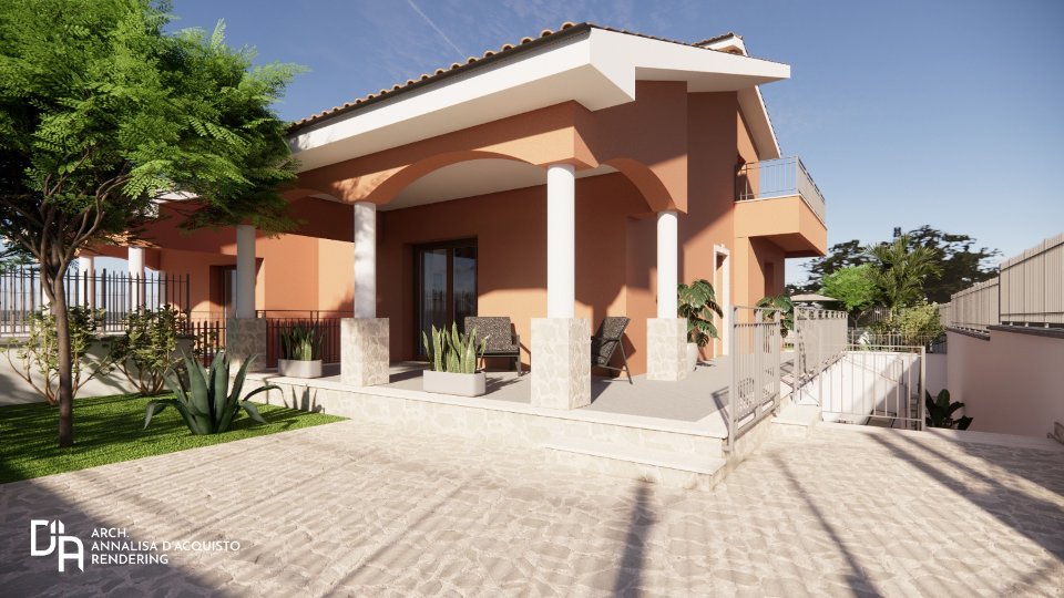 Porzione di villa in Vendita a Palermo Cardillo