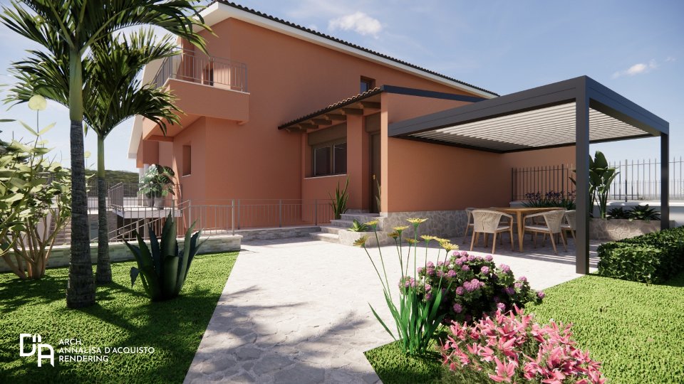 Porzione di villa in Vendita a Palermo Cardillo