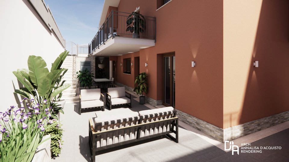 Porzione di villa in Vendita a Palermo Cardillo