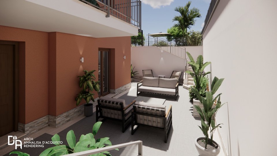 Porzione di villa in Vendita a Palermo Cardillo